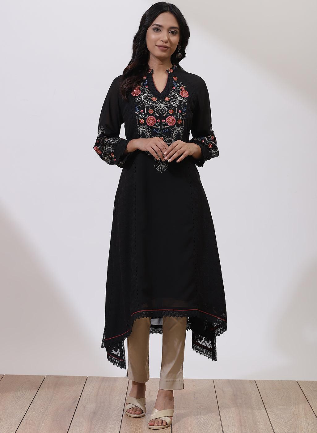 HOW TO STYLE A BLACK KURTI IN 20 DIFFERENT WAYS! - Baggout